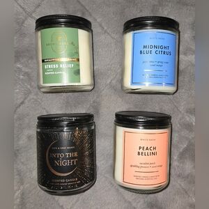 NEW! Bath & Body Works Assorted 4-Pack Jar Candles